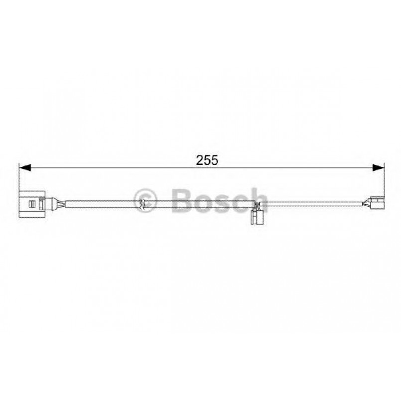 1987473013 BOSCH Датчик зносу гальмівних колодок