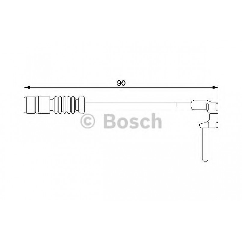 1987474901 BOSCH Датчик зносу гальмівних колодок