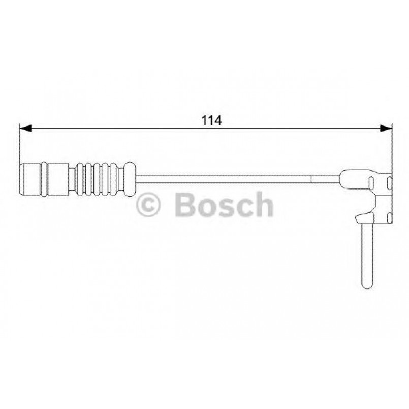 1987473011 BOSCH Датчик зносу гальмівних колодок