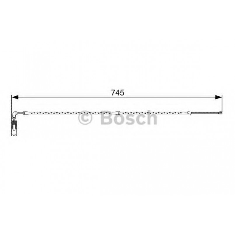1987473000 BOSCH Датчик зносу гальмівних колодок