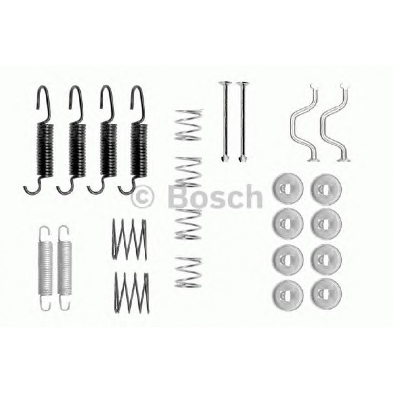 1987475291 BOSCH Монтажний комплект стоянкових гальмівний колодок