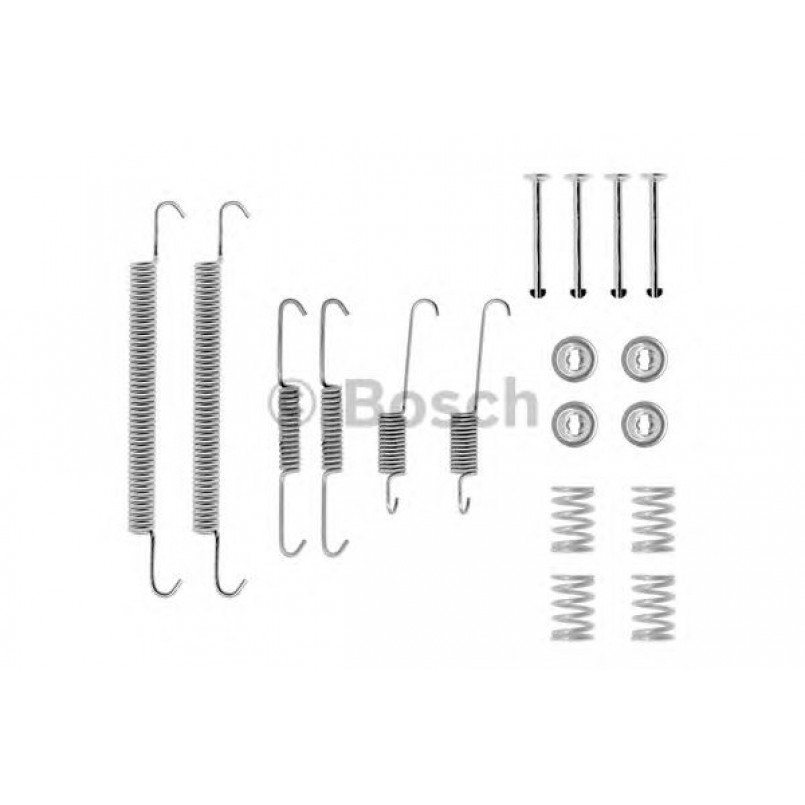 1987475257 BOSCH Монтажний комплект задніх гальмівний колодок