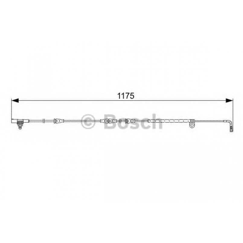 1987473032 BOSCH Датчик зносу гальмівних колодок