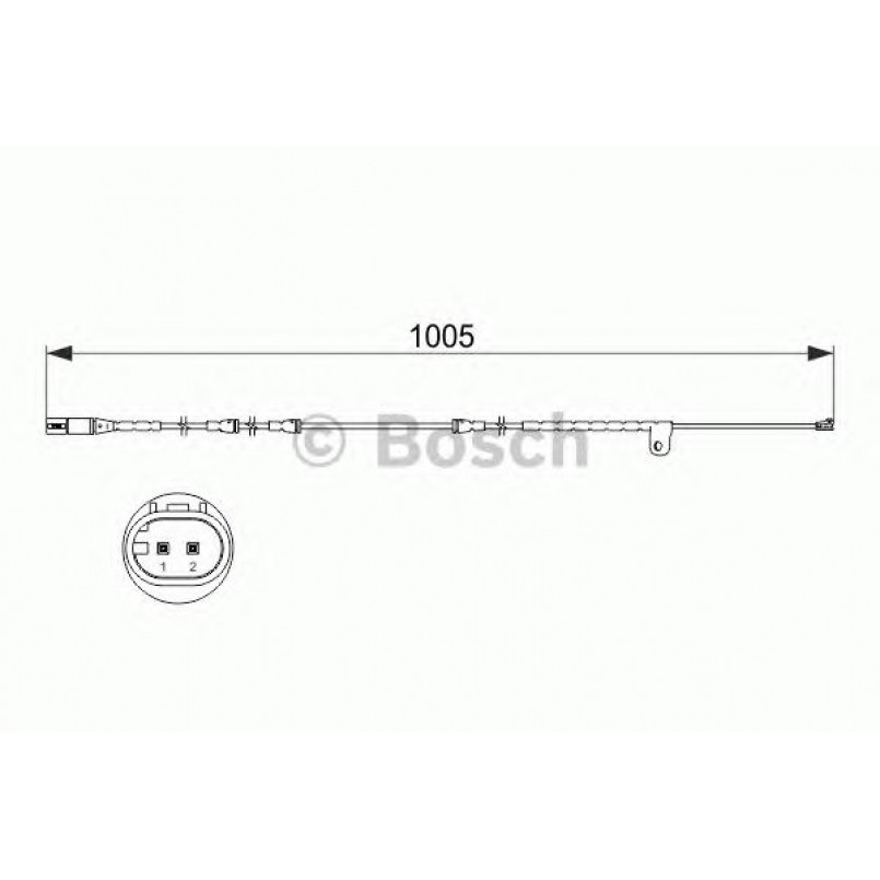 1987473521 BOSCH Датчик зносу гальмівних колодок