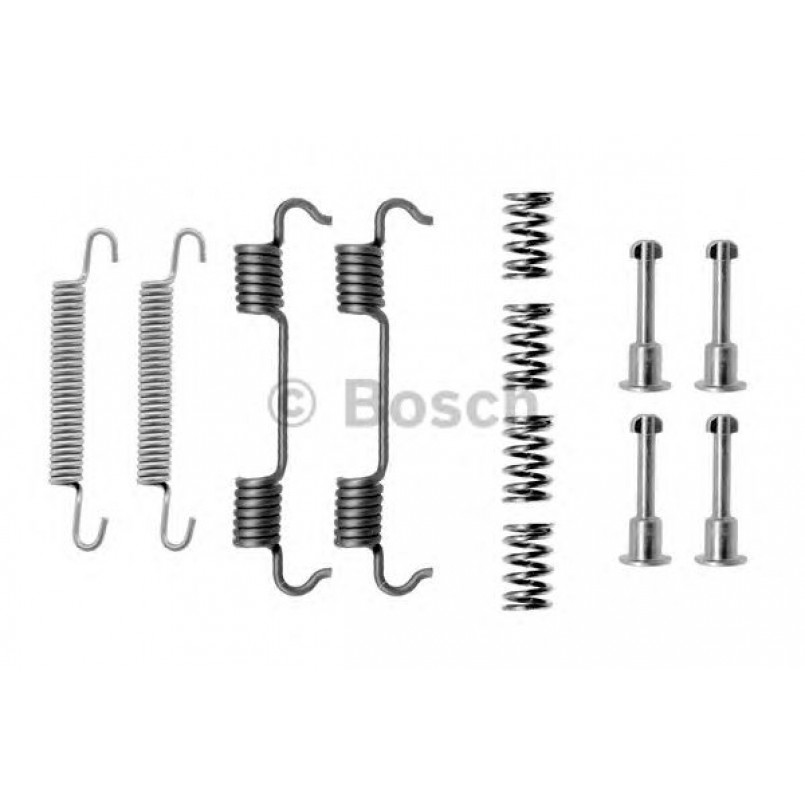 1987475280 BOSCH Монтажний комплект задніх гальмівний колодок