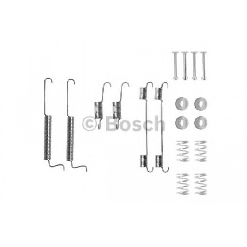 1987475275 BOSCH Монтажний комплект задніх гальмівний колодок