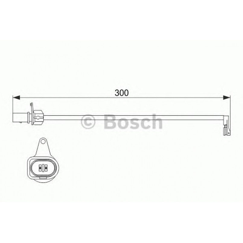 1987474505 BOSCH Датчик зносу гальмівних колодок