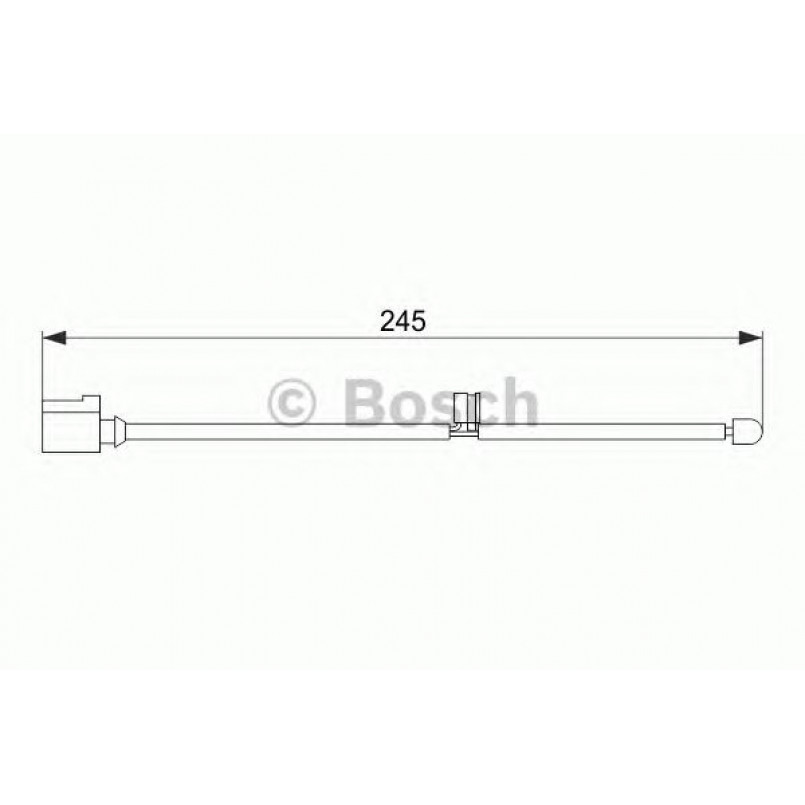 1987474563 BOSCH Датчик зносу гальмівних колодок