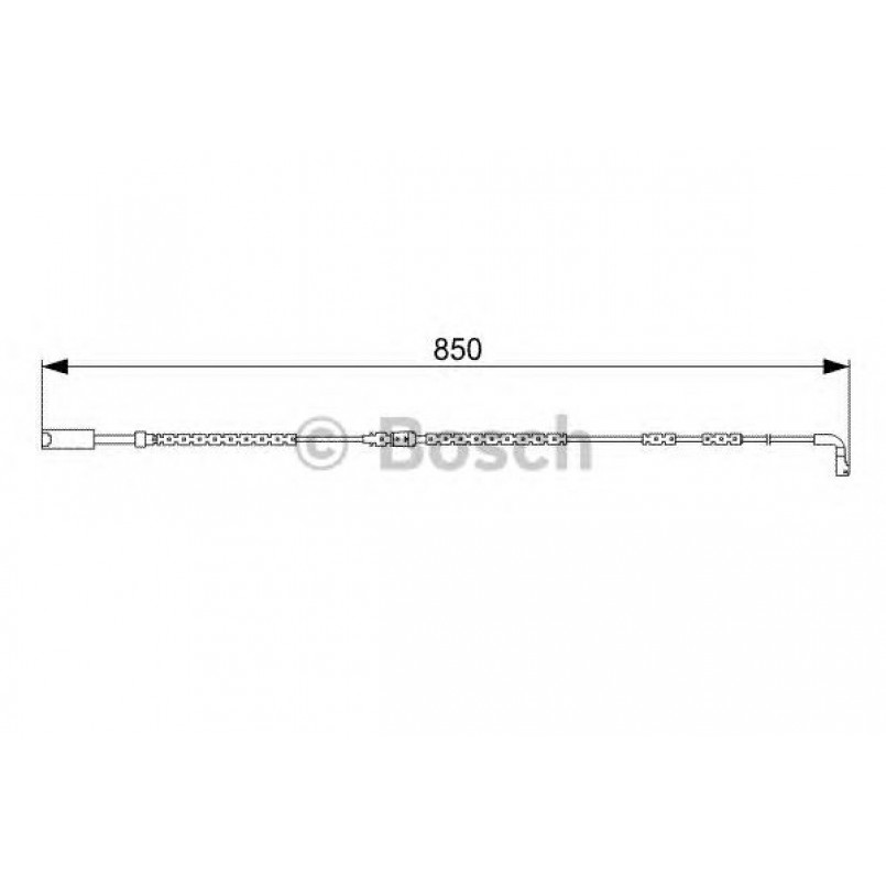 1987473030 BOSCH Датчик зносу гальмівних колодок