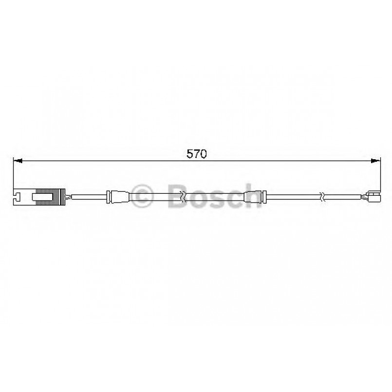 1987474954 BOSCH Датчик зносу гальмівних колодок