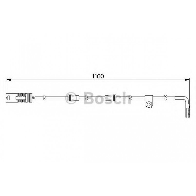 1987474942 BOSCH Датчик зносу гальмівних колодок