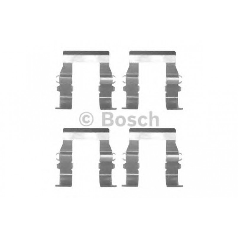 1987474325 BOSCH Монтажний комплект гальмівних колодок