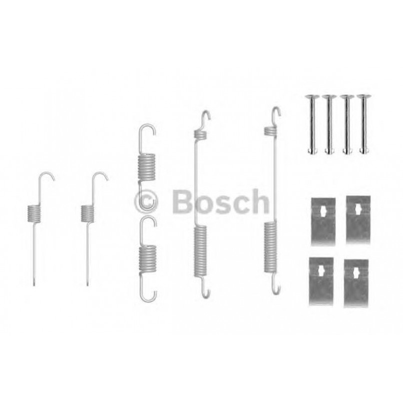 1987475310 BOSCH Монтажний комплект задніх гальмівний колодок