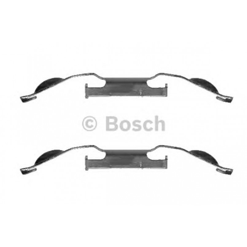 1987474306 BOSCH Монтажний комплект гальмівних колодок