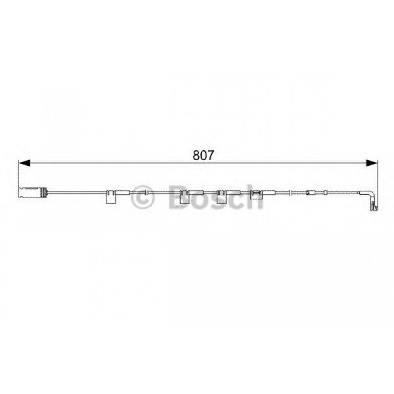 1987473058 BOSCH Датчик зносу гальмівних колодок