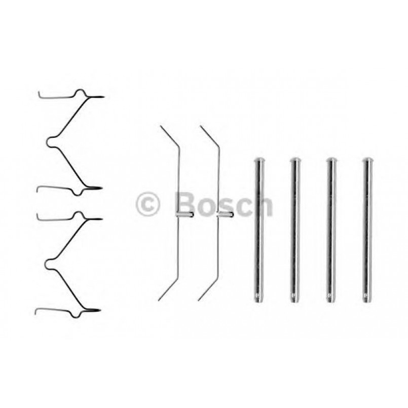 1987474350 BOSCH Монтажний комплект гальмівних колодок