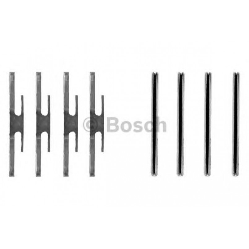 1987474210 BOSCH Монтажний комплект гальмівних колодок