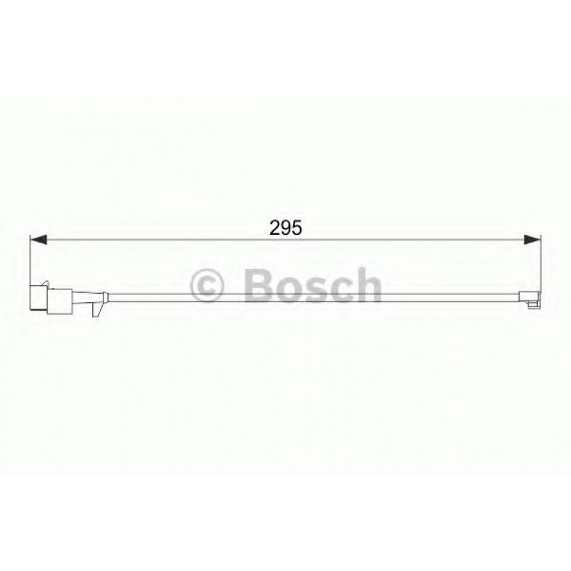 1987474575 BOSCH Датчик зносу гальмівних колодок