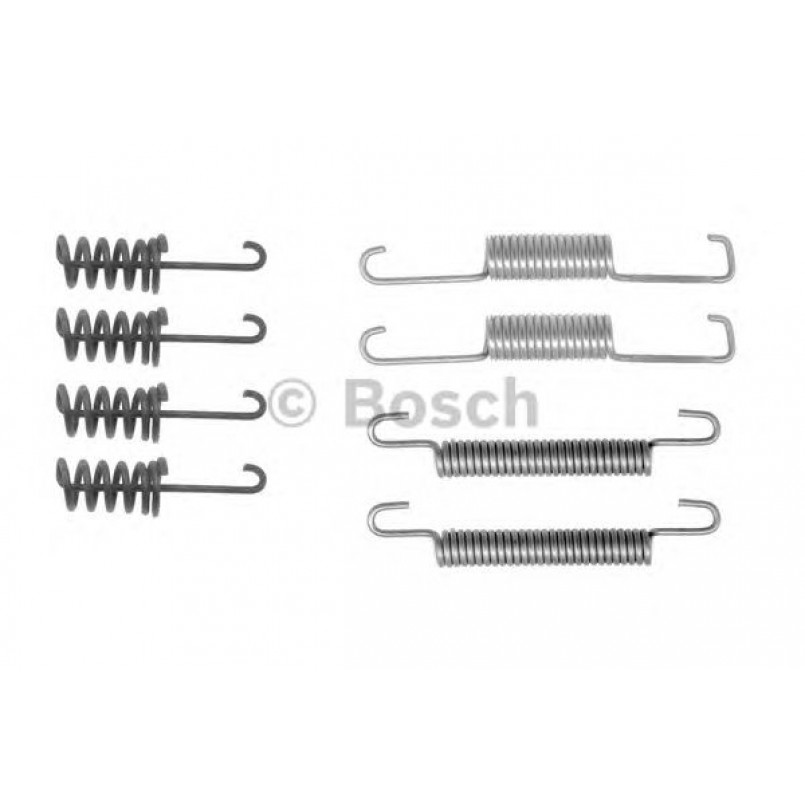 1987475263 BOSCH Монтажний комплект задніх гальмівний колодок