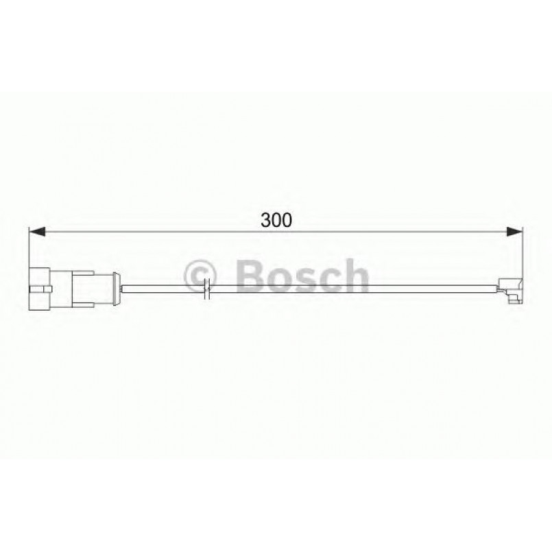 1987474573 BOSCH Датчик зносу гальмівних колодок