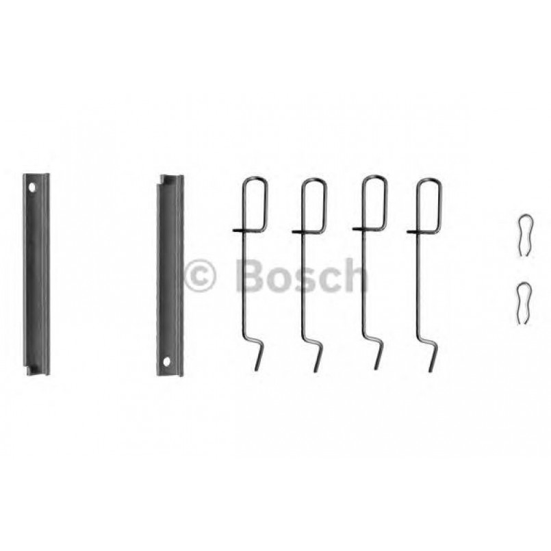 1987474135 BOSCH Монтажний комплект гальмівних колодок