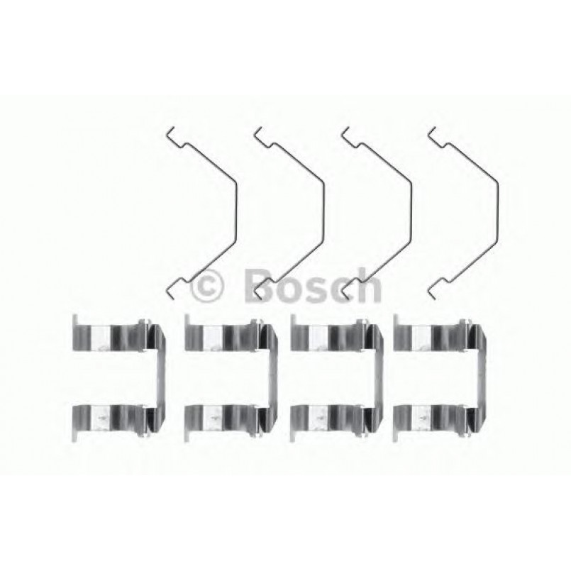 1987474353 BOSCH Монтажний комплект гальмівних колодок