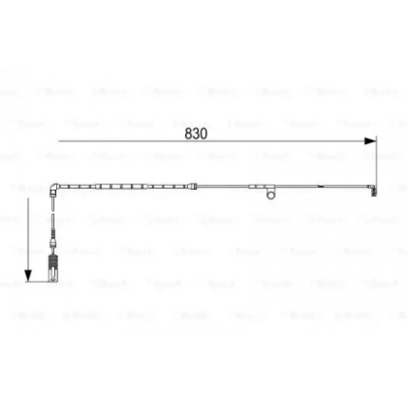 1987473579 BOSCH Датчик зносу гальмівних колодок