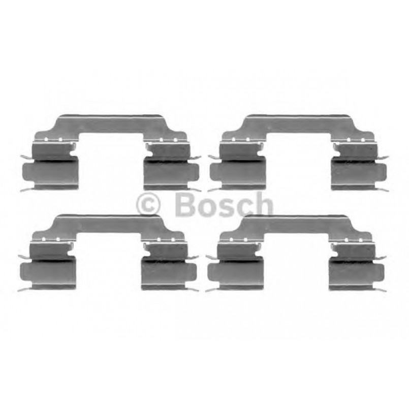1987474310 BOSCH Монтажний комплект гальмівних колодок
