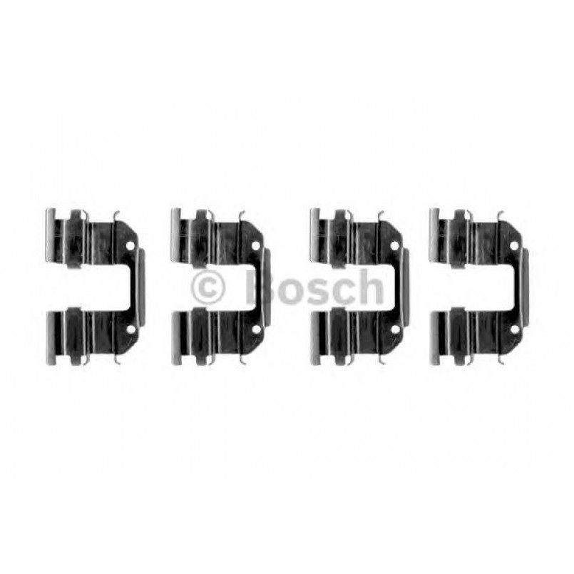 1987474393 BOSCH Монтажний комплект гальмівних колодок
