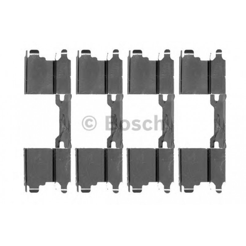 1987474474 BOSCH Монтажний комплект гальмівних колодок