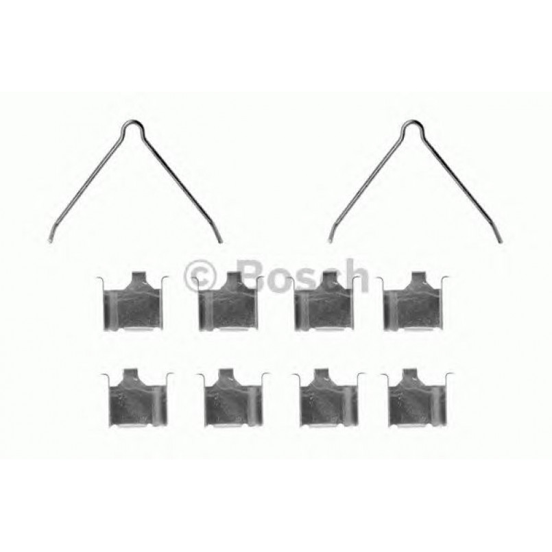 1987474234 BOSCH Монтажний комплект гальмівних колодок