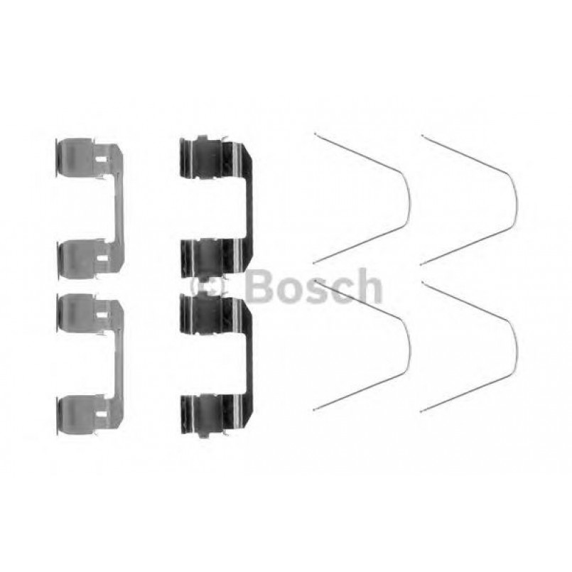 1987474466 BOSCH Монтажний комплект гальмівних колодок