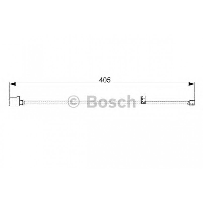 1987473025 BOSCH Датчик зносу гальмівних колодок