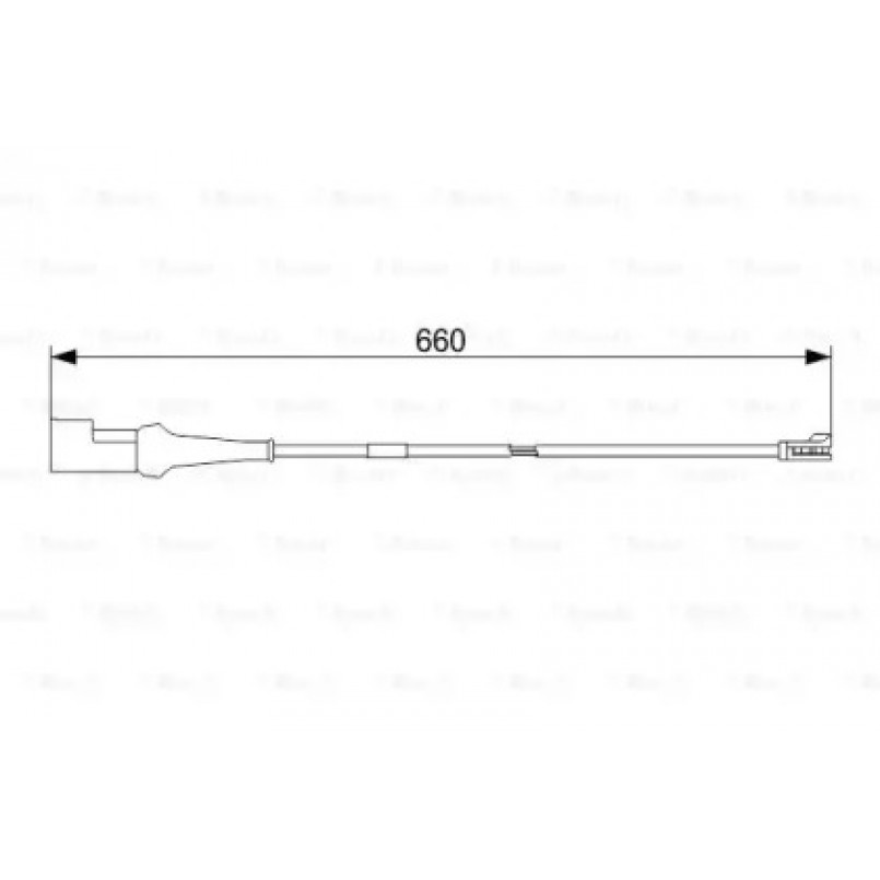 1987473575 BOSCH Датчик зносу гальмівних колодок