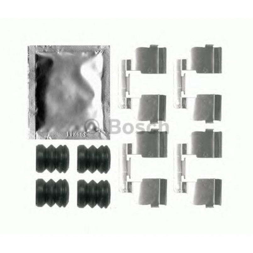 1987474749 BOSCH Монтажний комплект гальмівних колодок