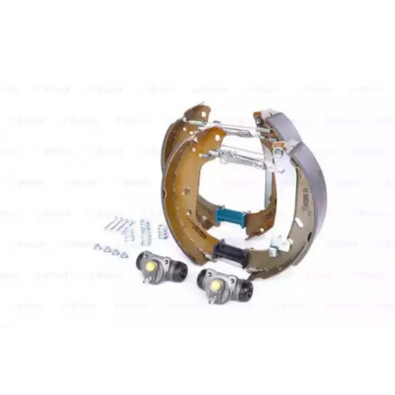 0204114112 BOSCH К-т для гальмівних колодок (колодки+циліндри+пружини+планки) KS112