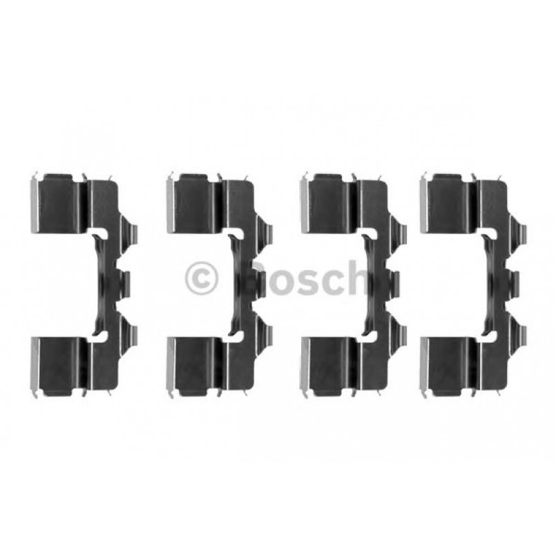 1987474349 BOSCH Монтажний комплект гальмівних колодок