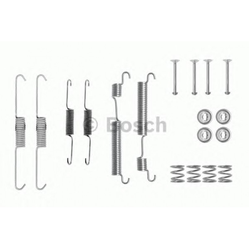 1987475260 BOSCH Монтажний комплект задніх гальмівний колодок