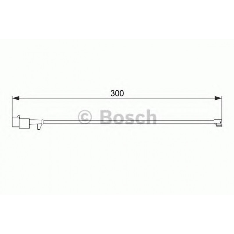 1987474576 BOSCH Датчик зносу гальмівних колодок