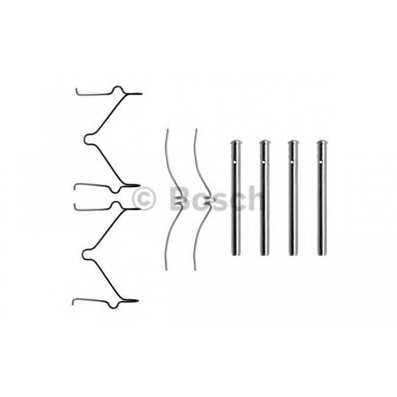 1987474305 BOSCH Монтажний комплект гальмівних колодок