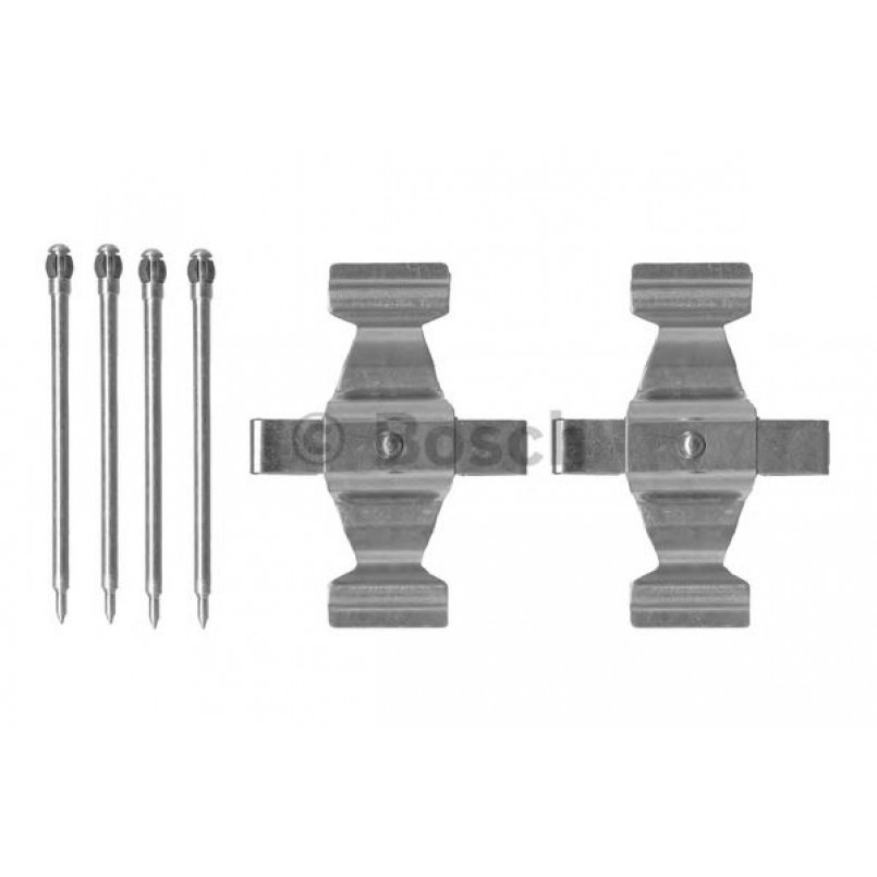 1987474338 BOSCH Монтажний комплект гальмівних колодок