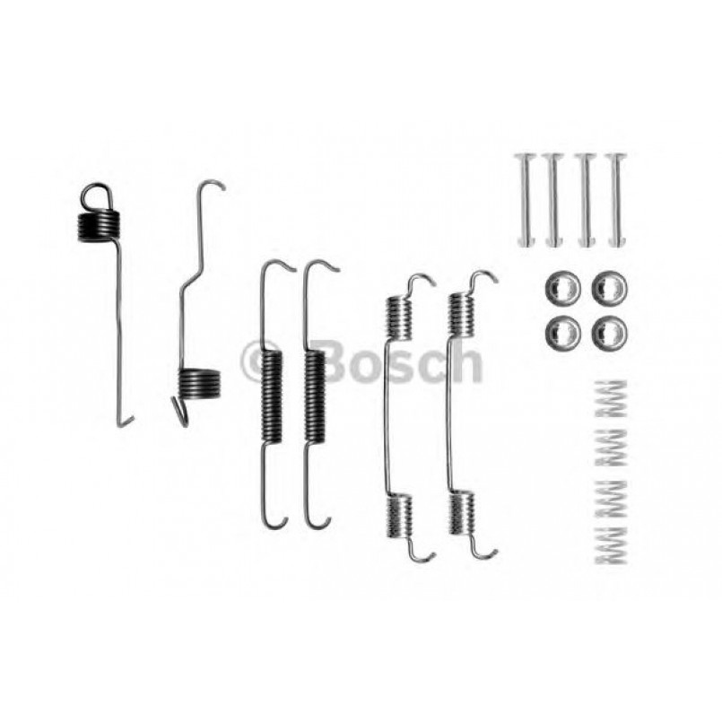 1987475282 BOSCH Монтажний комплект задніх гальмівний колодок