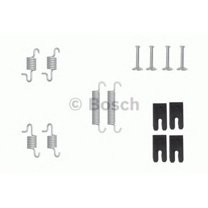 1987475313 BOSCH Монтажний комплект задніх гальмівний колодок