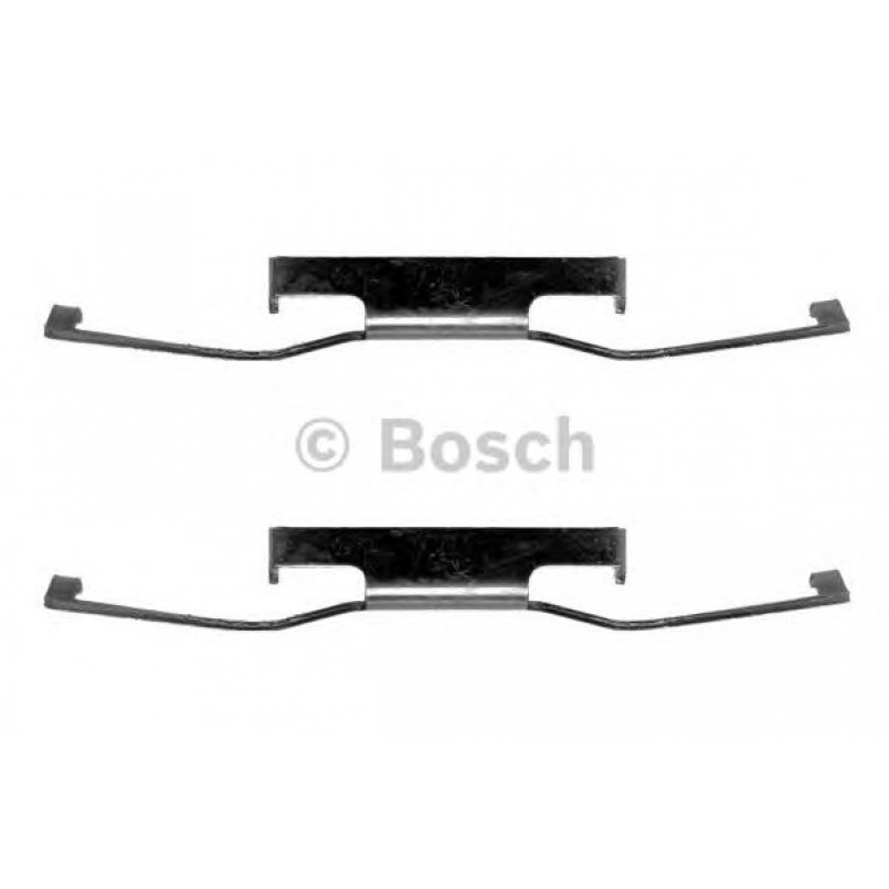1987474072 BOSCH Монтажний комплект гальмівних колодок