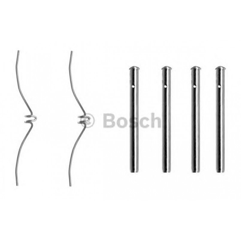1987474140 BOSCH Монтажний комплект гальмівних колодок