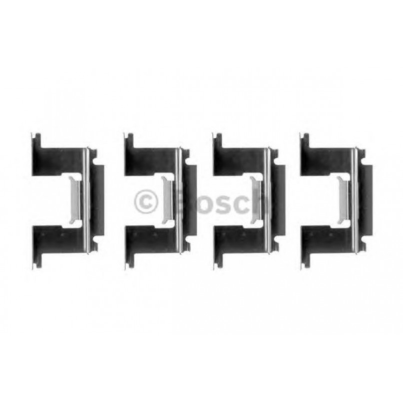 1987474347 BOSCH Монтажний комплект гальмівних колодок