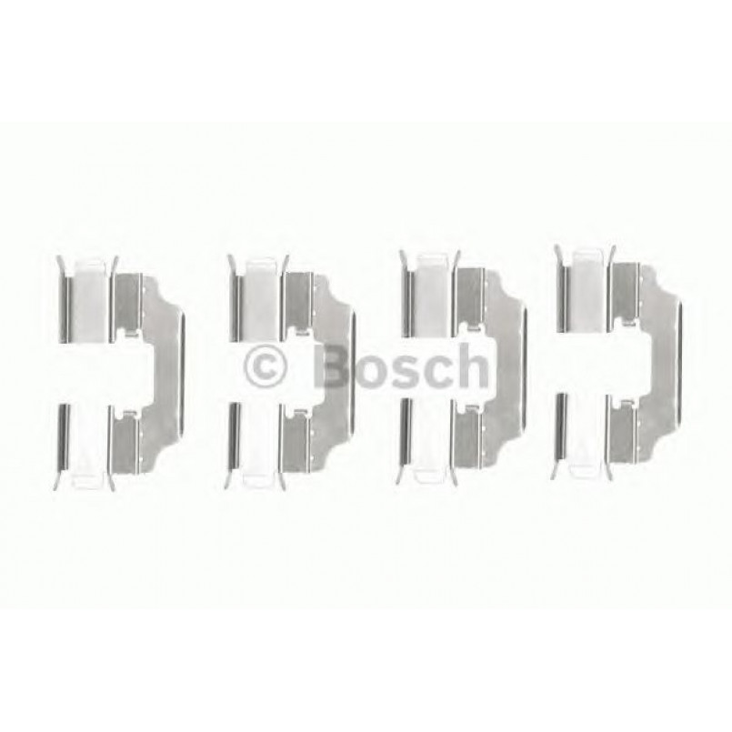 1987474478 BOSCH Монтажний комплект гальмівних колодок