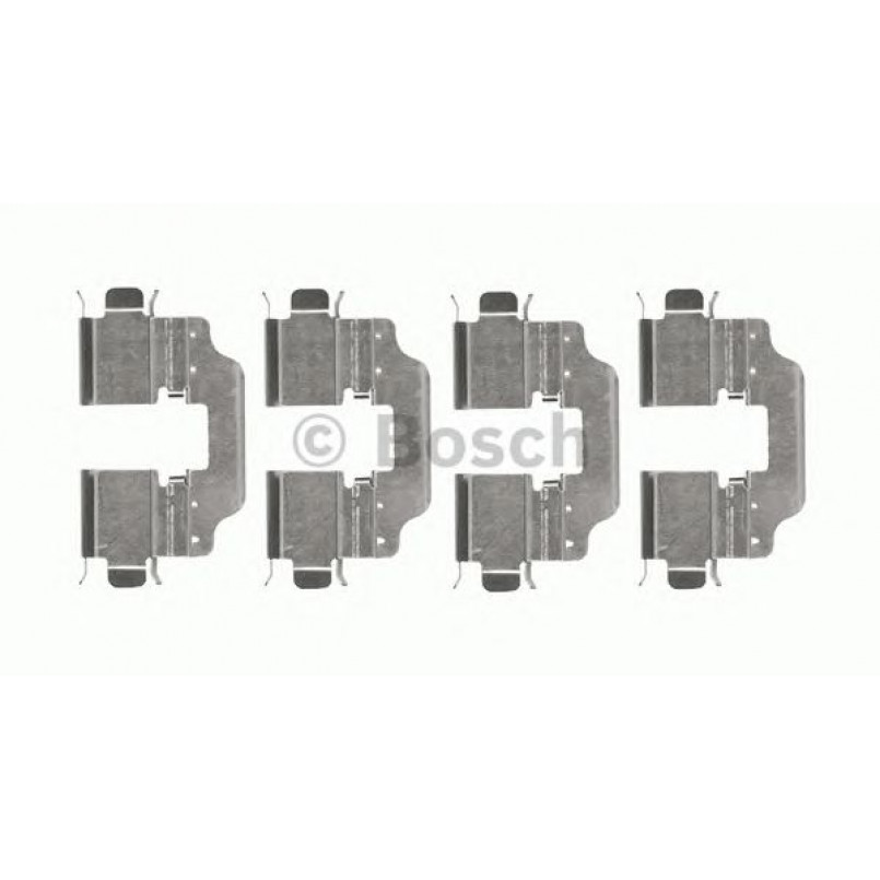 1987474735 BOSCH Монтажний комплект гальмівних колодок