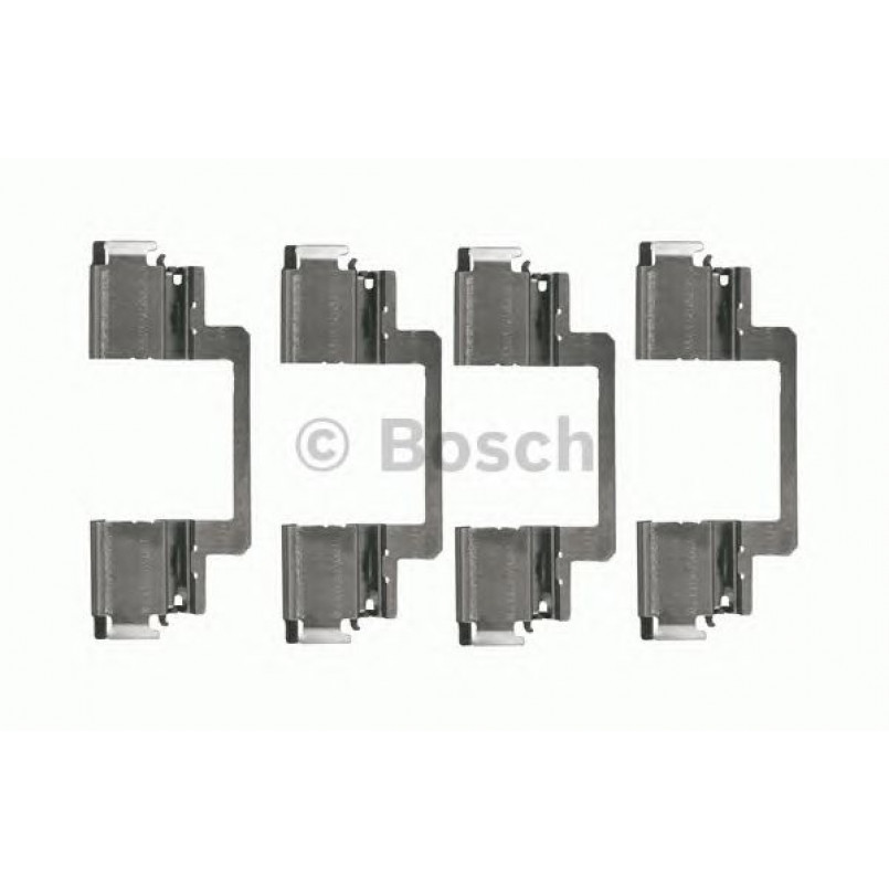 1987474736 BOSCH Монтажний комплект гальмівних колодок