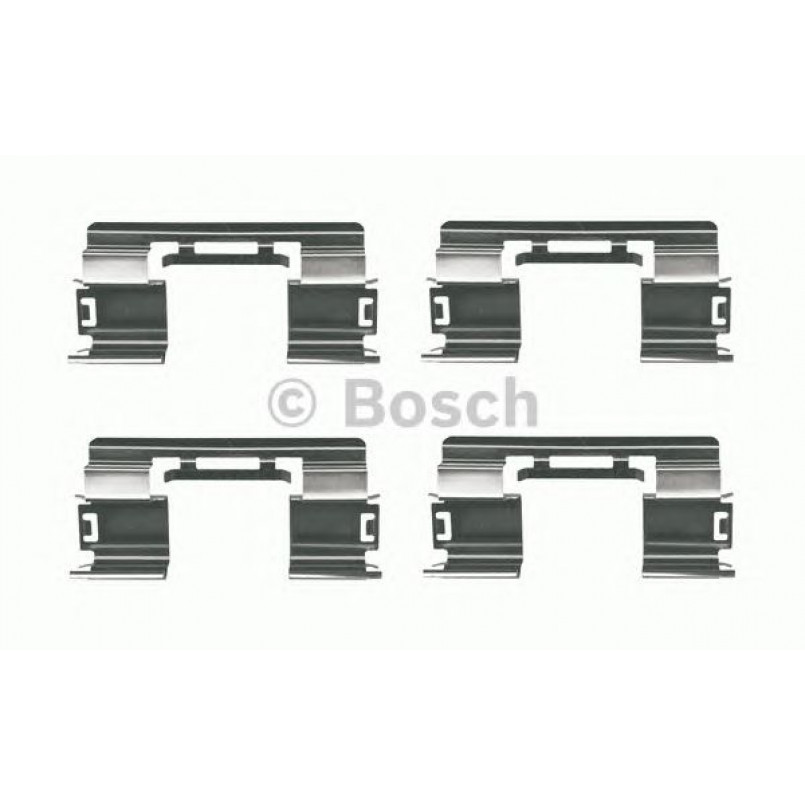 1987474746 BOSCH Монтажний комплект гальмівних колодок